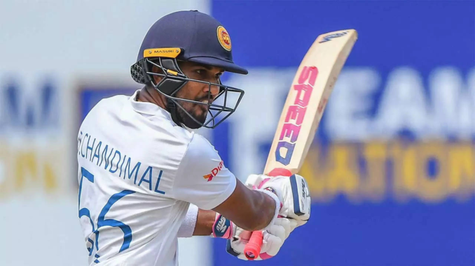 Chandimal Withdraws from Second Test